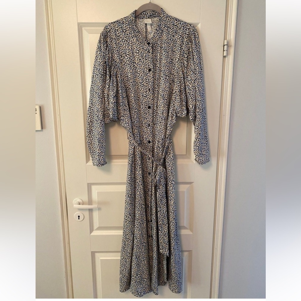 H&M Floral Button-Down Dress